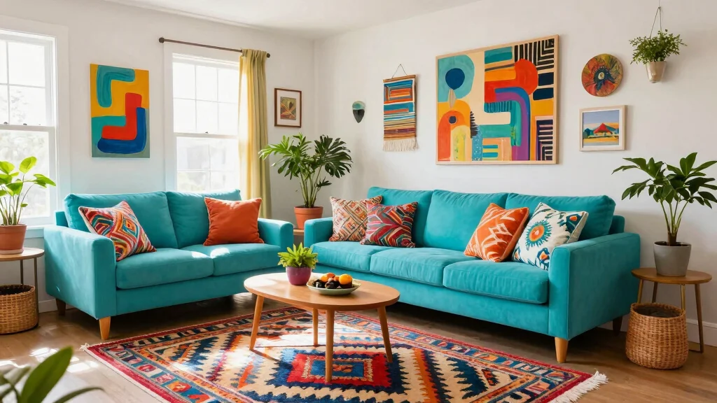 18 Colorful Living Room Inspiration Ideas Full of Personality