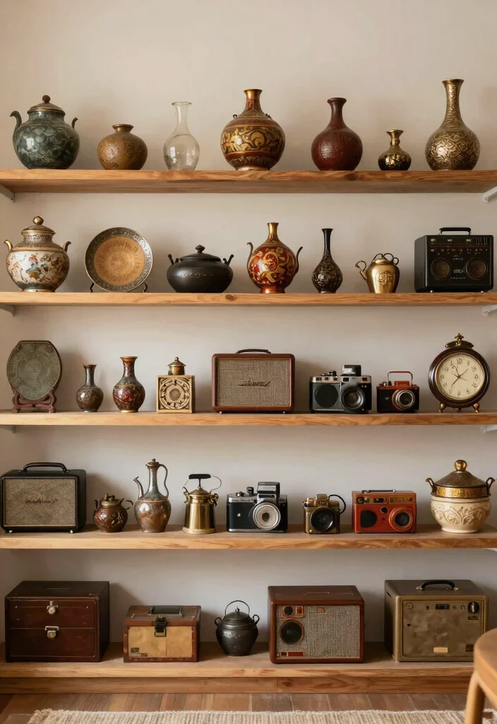 18 Indochine Living Room Ideas: Timeless East Meets West - 9. Curated Collections 1