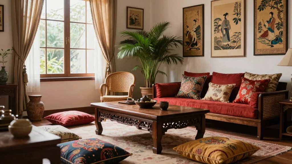 18 Indochine Living Room Ideas: Timeless East Meets West