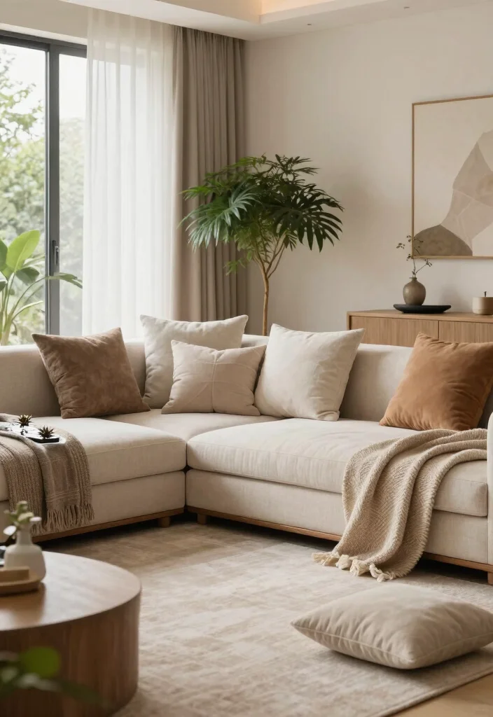 18 Living Room Mood Board Ideas To Define Your Style - 16. Balanced Harmony: Feng Shui Inspiration 1