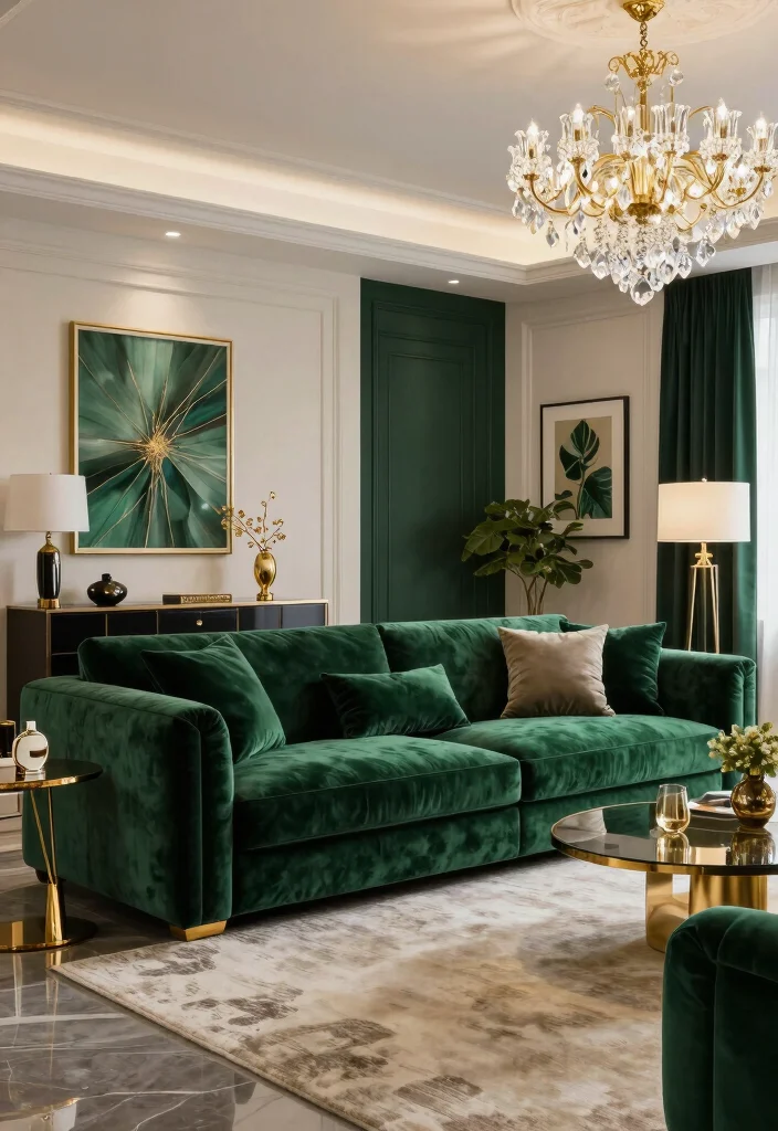 18 Living Room Mood Board Ideas To Define Your Style - 18. Luxurious Comfort: Elegant Living Spaces 1