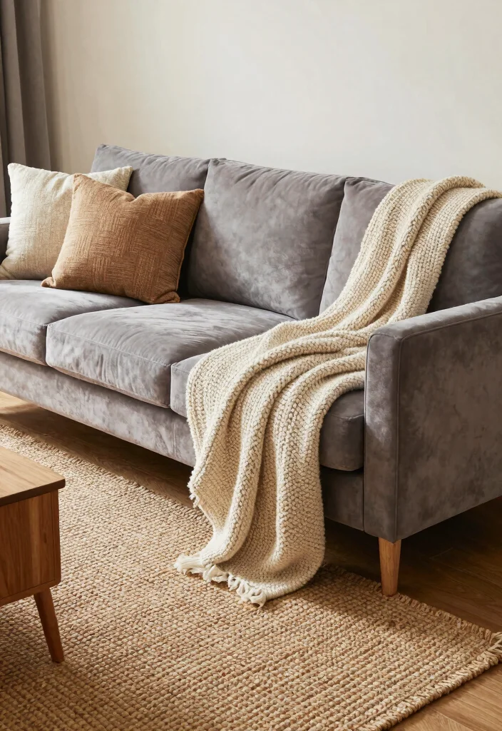 18 Living Room Mood Board Ideas To Define Your Style - 6. Textured Layers: Bringing Depth 1