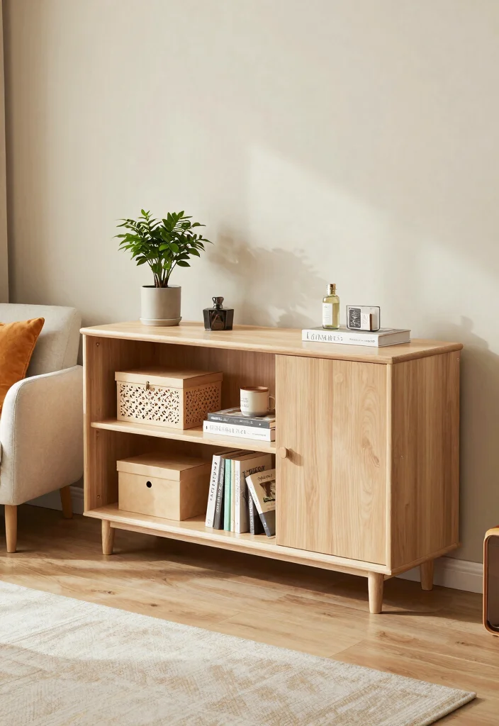 18 Living Room With TV Ideas Balanced Comfort and Style - 11. Stylish Storage Solutions 1