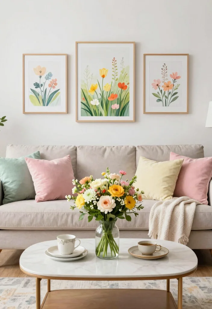 18 Living Room With TV Ideas Balanced Comfort and Style - 18. Seasonal Decor Changes 1