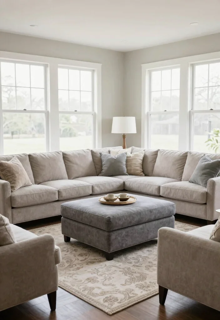 18 Transitional Living Room Ideas Perfect Balance of Styles - 3. Functional Furniture Arrangement 1
