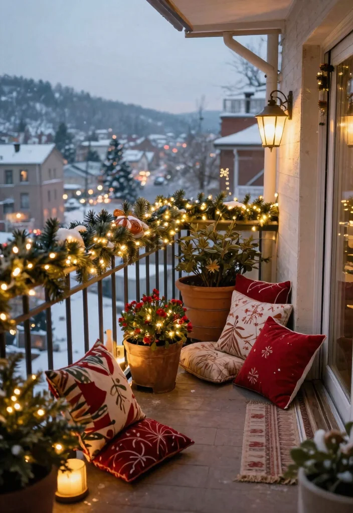 12 Balcony Christmas Decor Ideas for Apartments Without Outlets - Conclusion 1