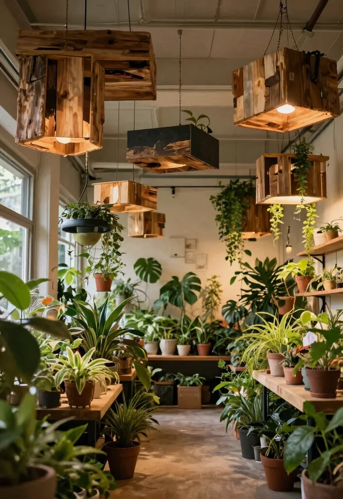 12 Ceiling Surface Light Ideas That Install Without Cutting Holes - 12. DIY Ceiling Fixtures for Personalized Lighting 1