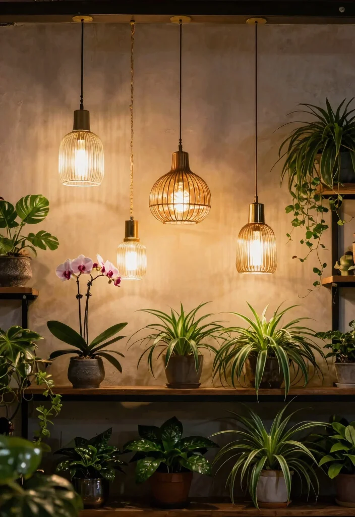 12 Ceiling Surface Light Ideas That Install Without Cutting Holes - 4. Pendant Lights for a Stylish Touch 1