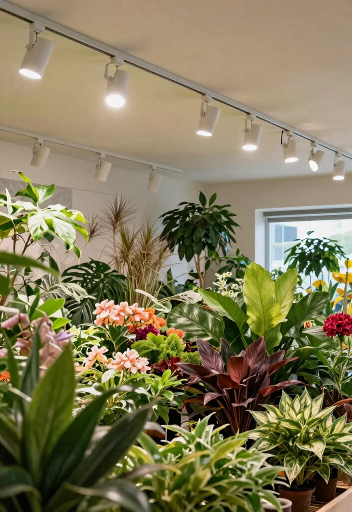 12 Ceiling Surface Light Ideas That Install Without Cutting Holes - 6. Track Lighting for Adjustable Radiance 1
