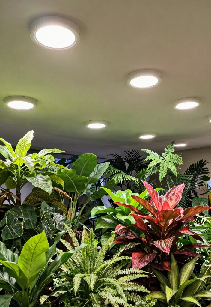 12 Ceiling Surface Light Ideas That Install Without Cutting Holes - 7. Flush Mount Lights for a Simple Solution 1