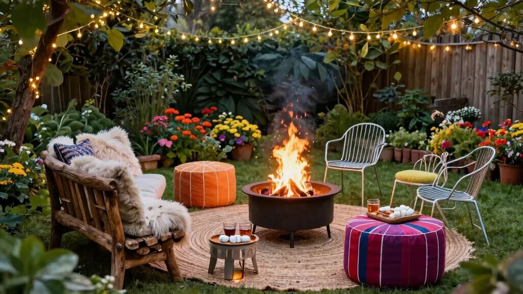 12 Fire Pit Seating Ideas That Keep Everyone Warm and Close