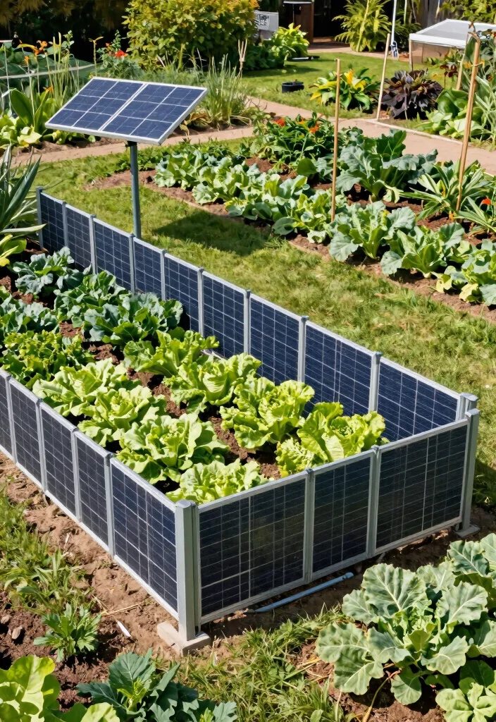 12 Garden Deer Fence Ideas That Actually Keep Them Out - 6. Solar-Powered Electric Fencing 1