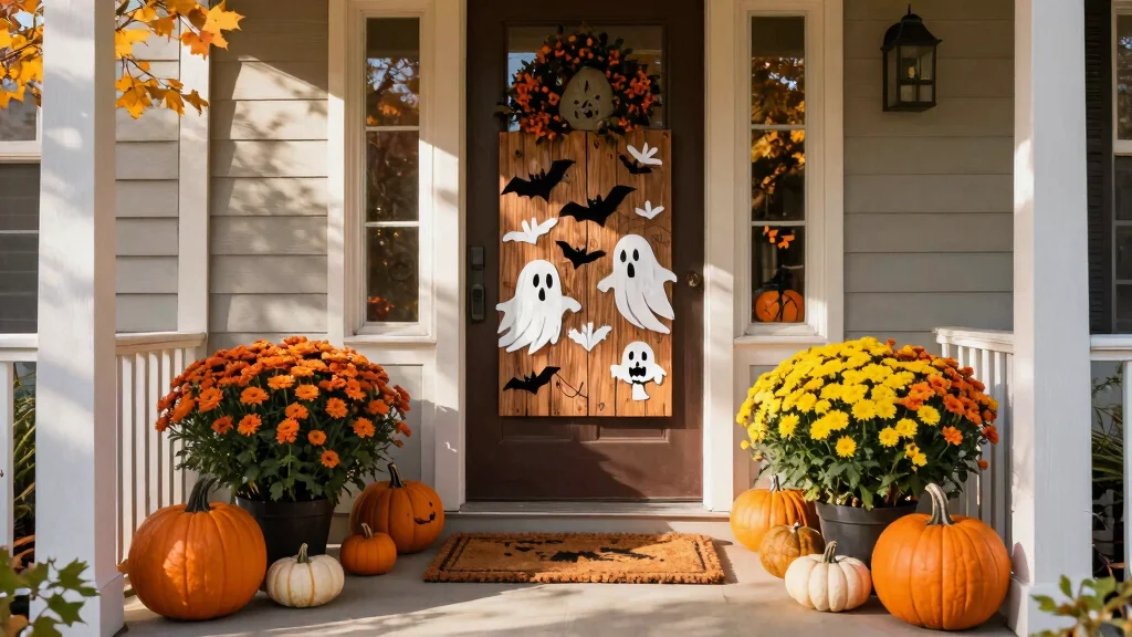 12 Halloween Porch Sign Ideas That Store Flat for Next Year