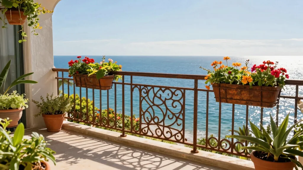 12 Iron Balcony Railing Ideas That Don't Rust in Wet Climates