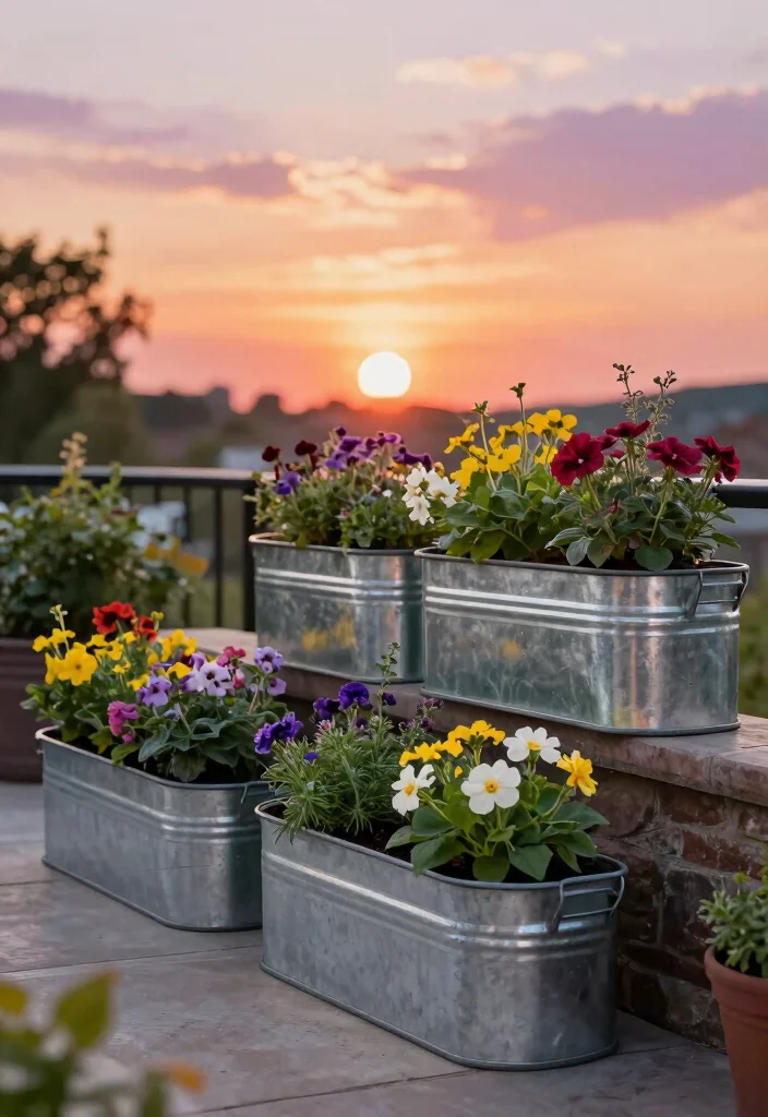 12 Metal Planter Boxes That Won't Rot or Split After One Season - 12. Portable Metal Planter Boxes 1