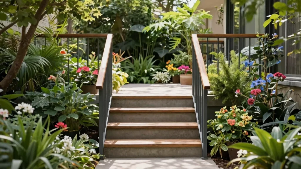 12 Outdoor Stair Railing Ideas That Meet Code Without Looking Bulky