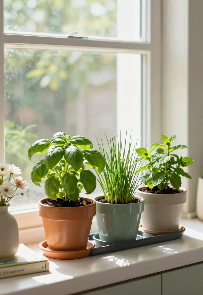 12 Patio Herb Garden Ideas That Thrive in Small Spaces - 7. Indoor Herb Planters 1