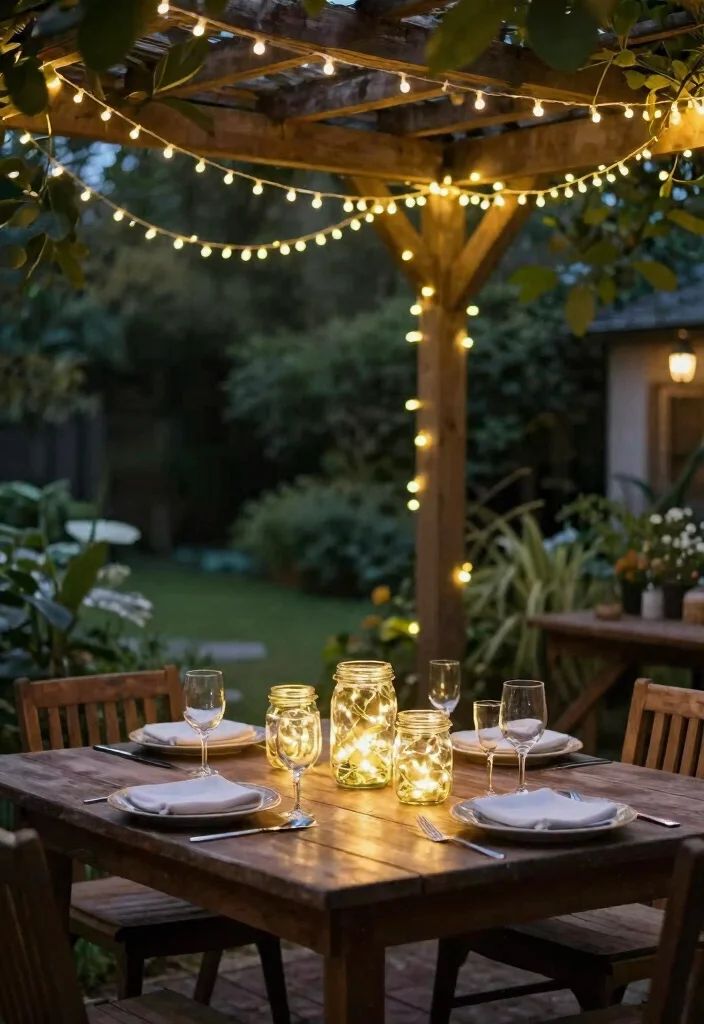 12 Patio Lighting Ideas That Install Without Running New Wire - 2. Battery-Operated Fairy Lights 1