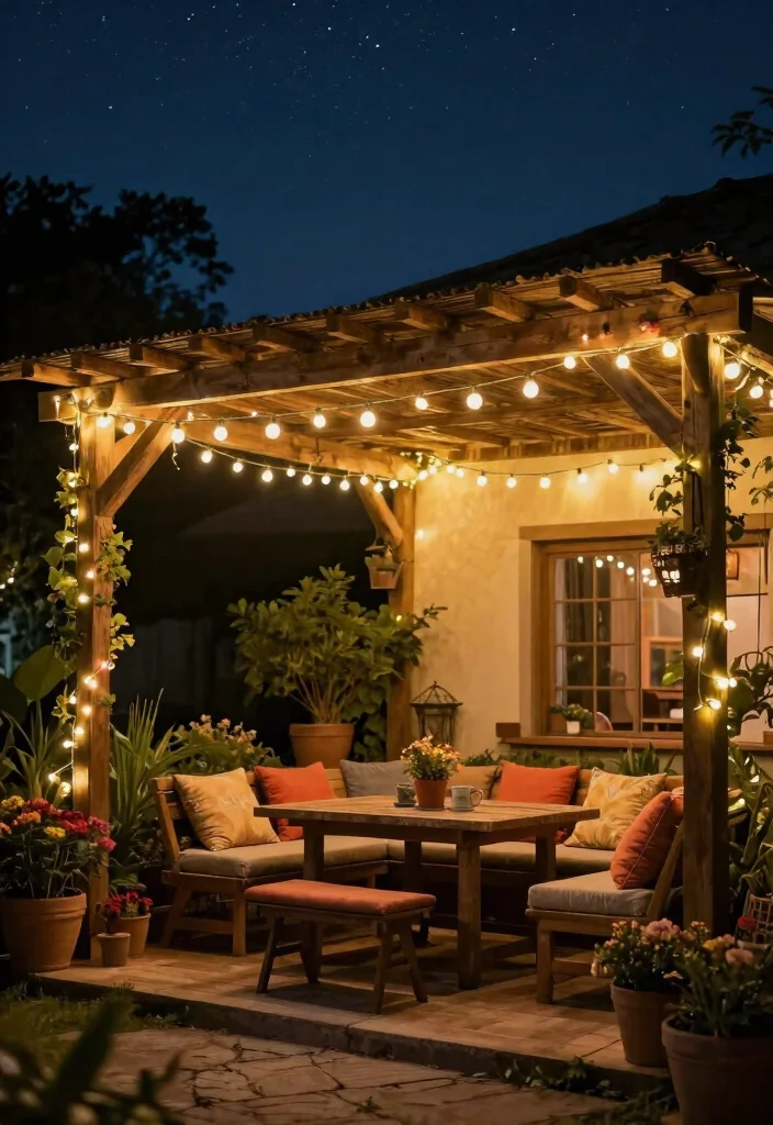 12 Patio Lighting Ideas That Install Without Running New Wire - 3. Decorative String Lights 1