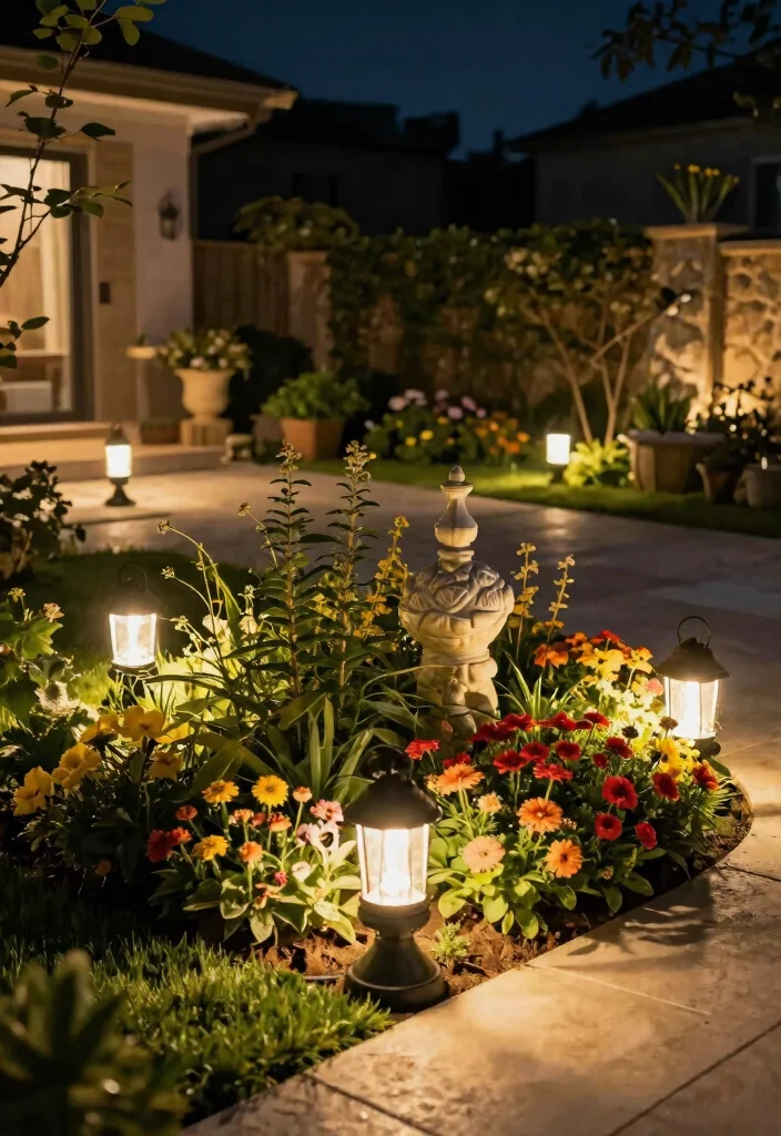 12 Patio Lighting Ideas That Install Without Running New Wire - 8. LED Outdoor Spotlights 1