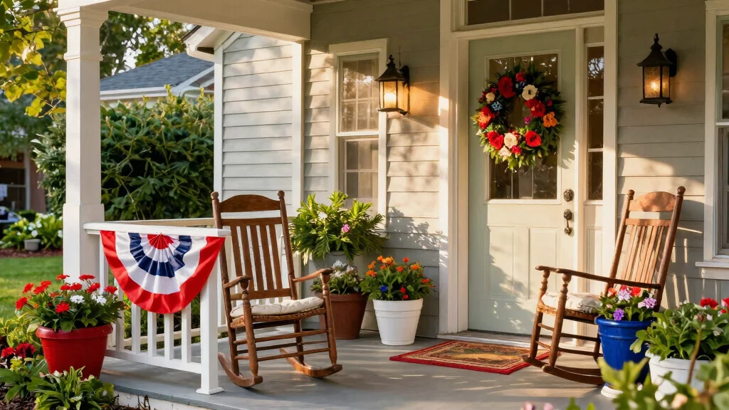 12 Patriotic Porch Ideas That Look Festive Without Looking Tacky