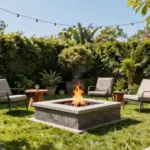 12 Square Fire Pit Concepts That Fit Better in Small Backyards