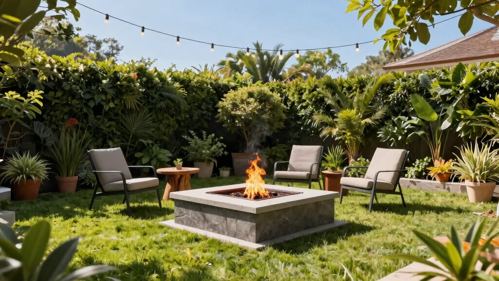 12 Square Fire Pit Concepts That Fit Better in Small Backyards