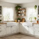 14 Farmhouse Kitchen Cabinets on a Budget That Look Custom Not Stock