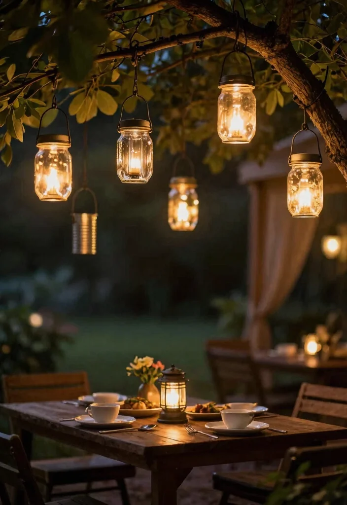 14 Farmhouse Patio Ideas on a Budget That Don't Need a Full Rebuild - 3. Rustic Outdoor Lanterns 1