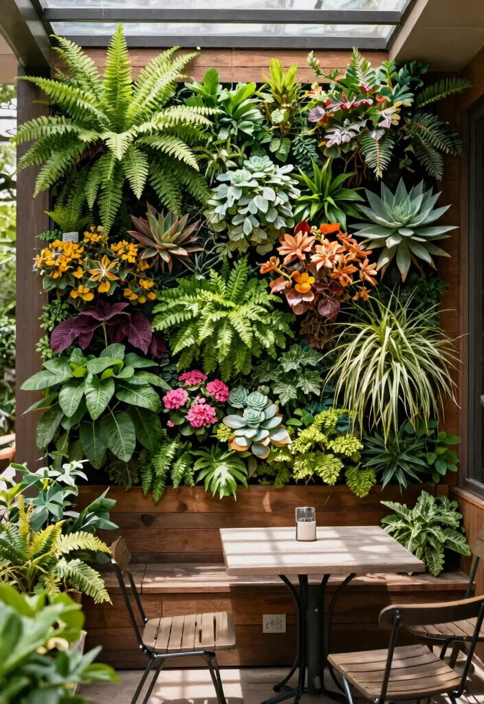 14 Media Sombra Para Patio Ideas That Block Sun All Day - 10. Vertical Gardens for Natural Shade 1
