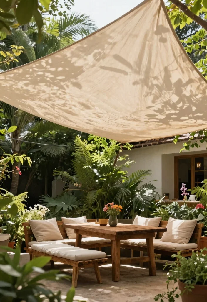 14 Media Sombra Para Patio Ideas That Block Sun All Day - 14. Biodegradable Shade Cloth 1