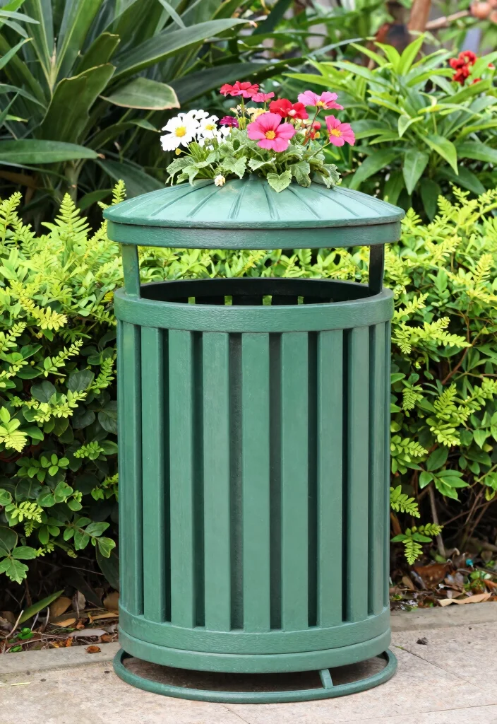14 Outdoor Garbage Storage Ideas That Keep Raccoons Out for Good - 11. Stylish Trash Can Housings 1