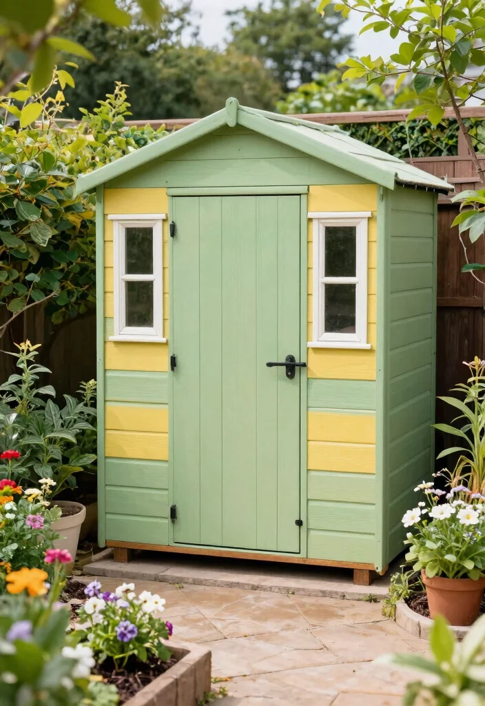 14 Outdoor Garbage Storage Ideas That Keep Raccoons Out for Good - 6. Compact Backyard Sheds 1