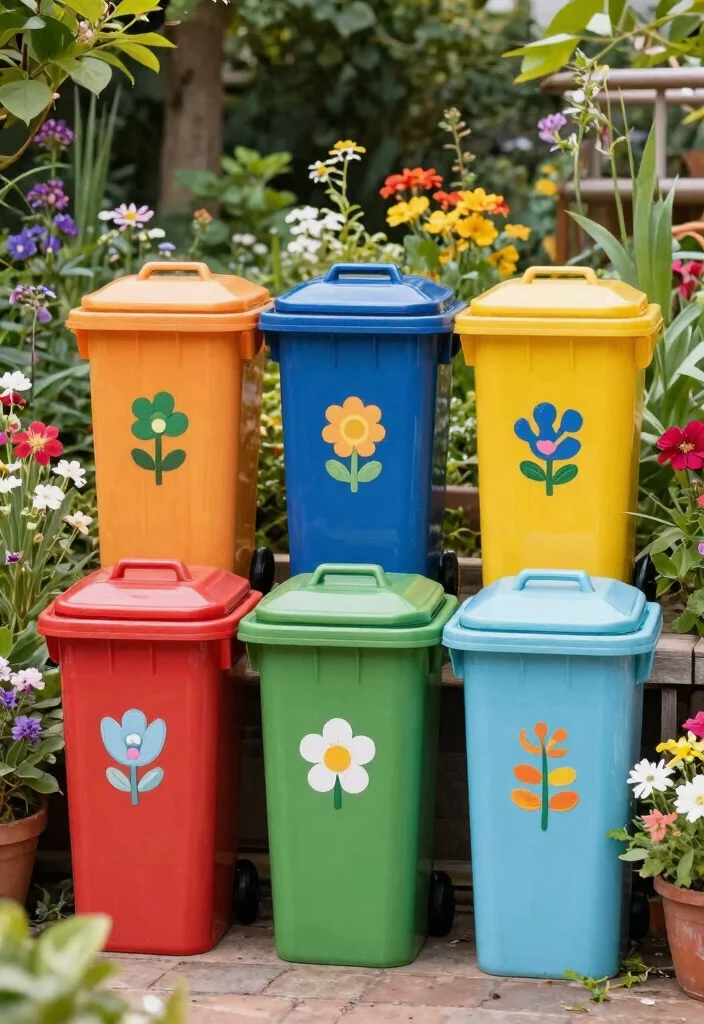 14 Outdoor Garbage Storage Ideas That Keep Raccoons Out for Good - 8. Creative Upcycled Containers 1