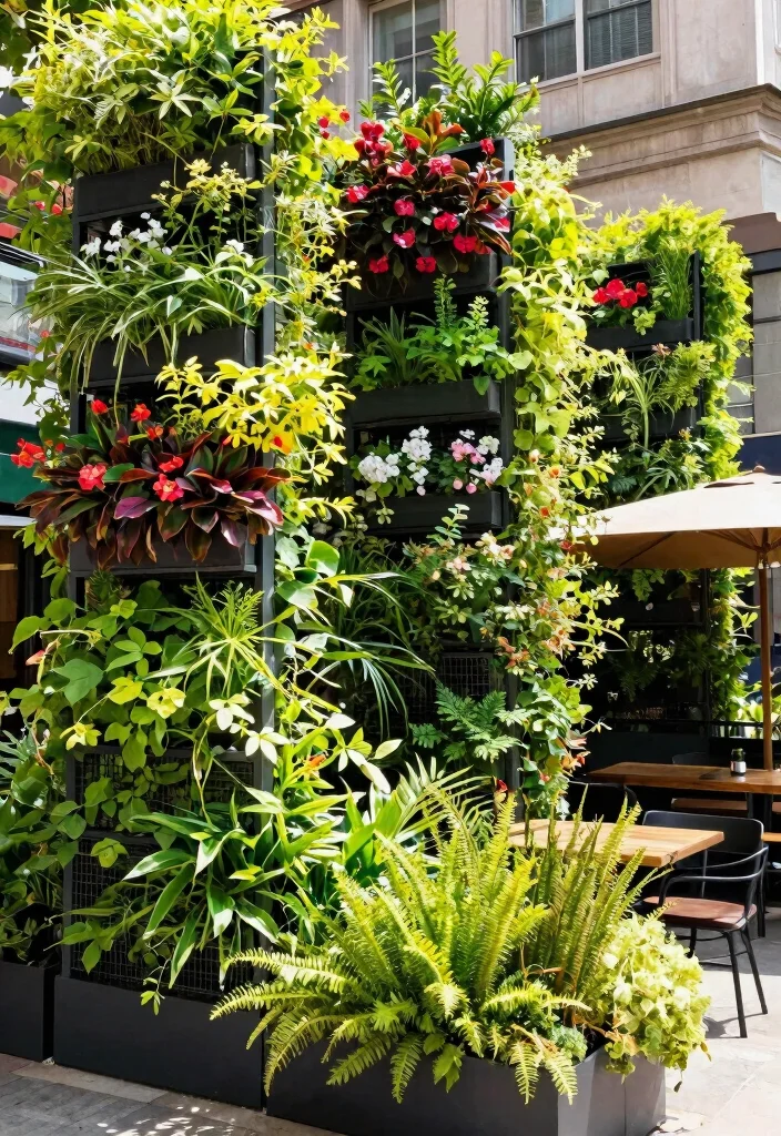 14 Outdoor Privacy Panels That Install Without Digging Posts - 5. Vertical Garden Panels 1