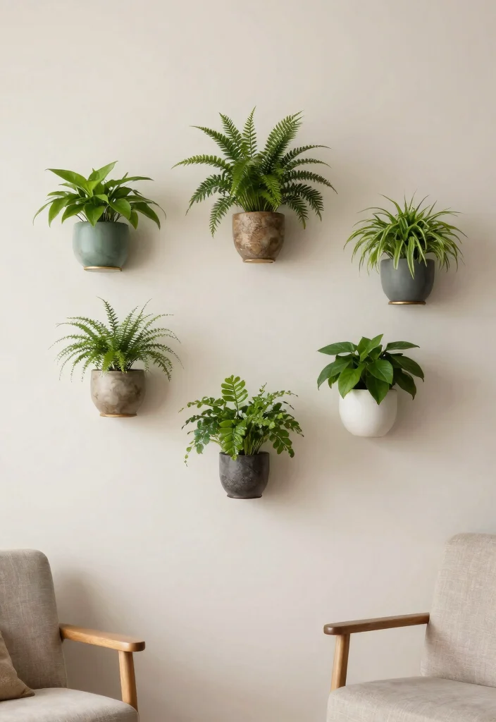 14 Plant Stand Ideas That Fit Tight Corners and Small Spaces - 5. Wall-Mounted Plant Holders 1