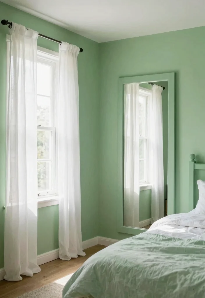 14 Sage Green Farmhouse Bedroom Ideas That Feel Calm Not Cold - 14. Embrace Natural Light 1