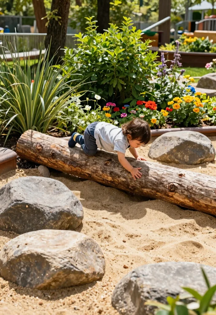 14 Toddler Outdoor Play Area Ideas for Small Yards and Tight Budgets - 3. Nature-Inspired Play Zones 1