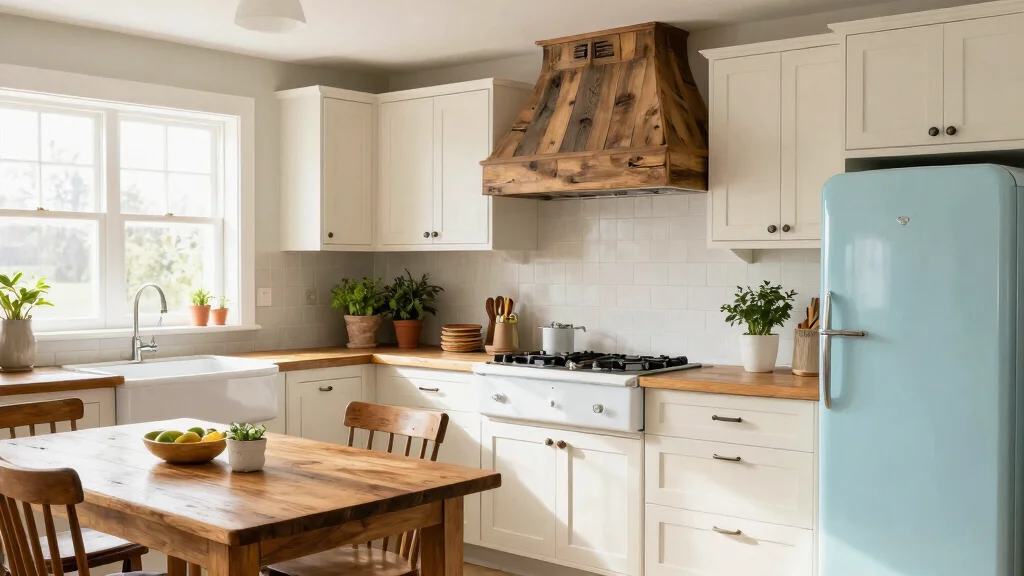 15 Farmhouse Vent Hood Ideas That Hide Builder-Grade Appliances