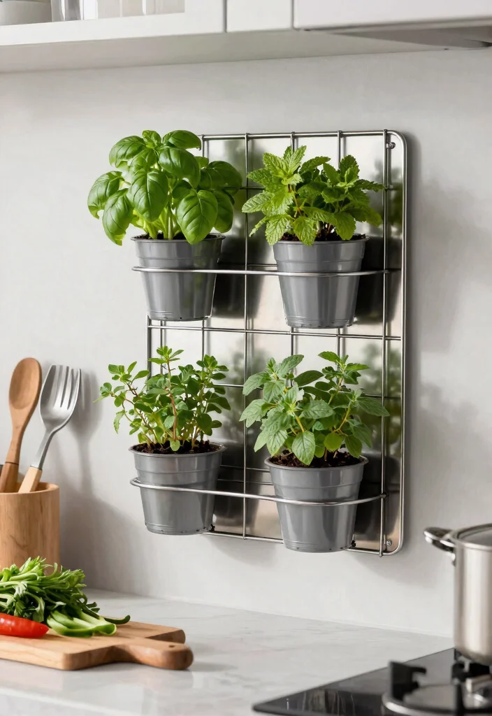 15 Indoor Plant Trellis Ideas That Support Vines Without Wall Damage - 5. Magnetic Trellis 1