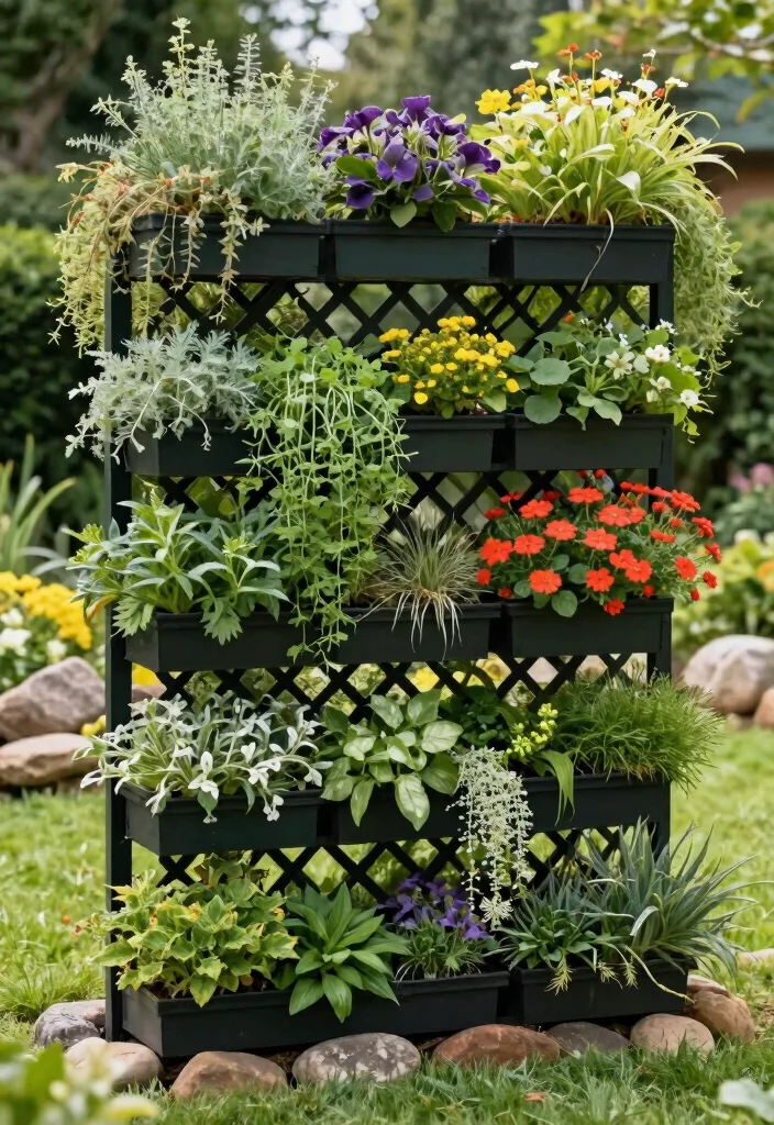 15 Lattice Fence Concepts That Add Privacy Without Feeling Closed In - 11. Multi-Level Lattice 1