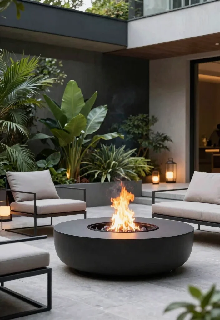 15 Outdoor Fire Pit Ideas for Backyards That Don't Need a Permit - 8. Eco-Friendly Fire Pit 1