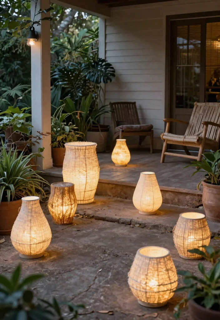 15 Porch Light Fixture Ideas That Boost Curb Appeal at Night - 14. Biodegradable Lighting Options 1