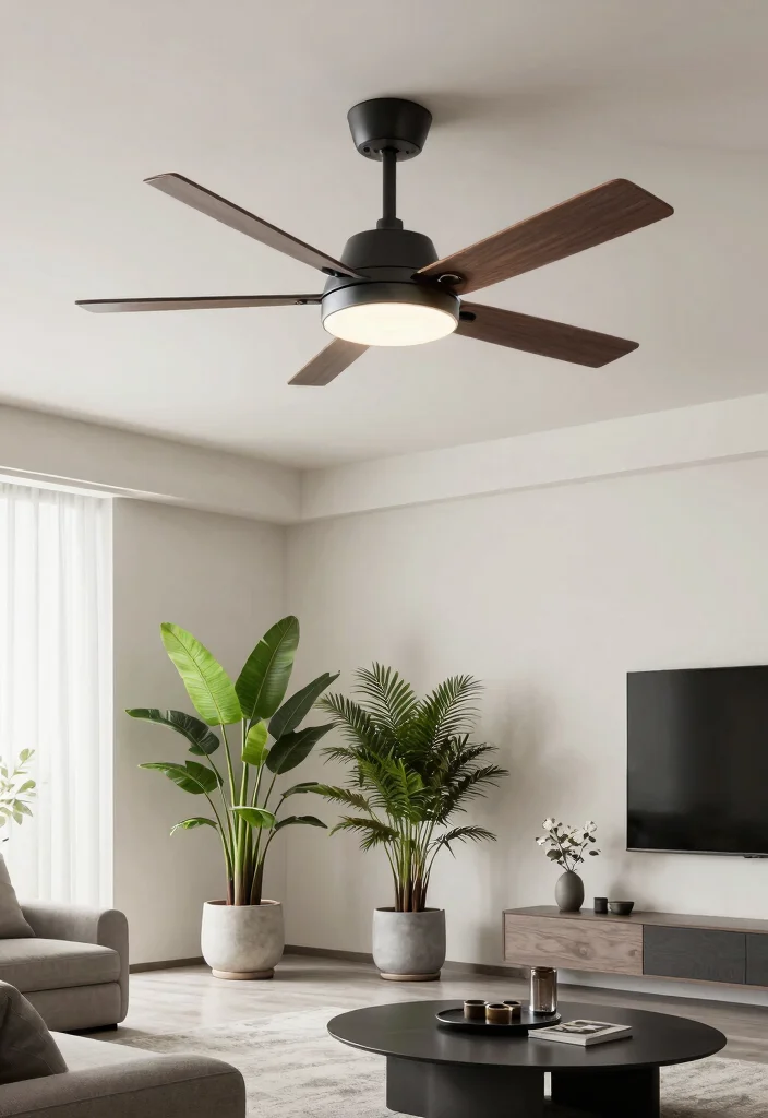 15 Unique Ceiling Fan Concepts That Don't Look Like Every Other House - 14. Futuristic Flair 1