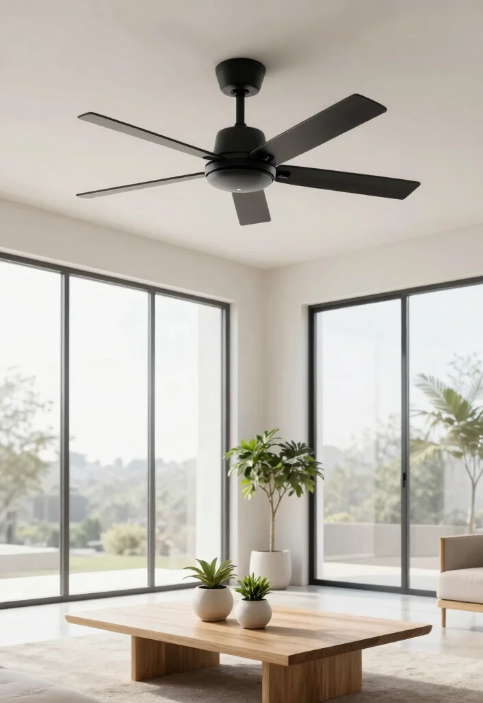 15 Unique Ceiling Fan Concepts That Don't Look Like Every Other House - 3. Minimalist Marvels 1