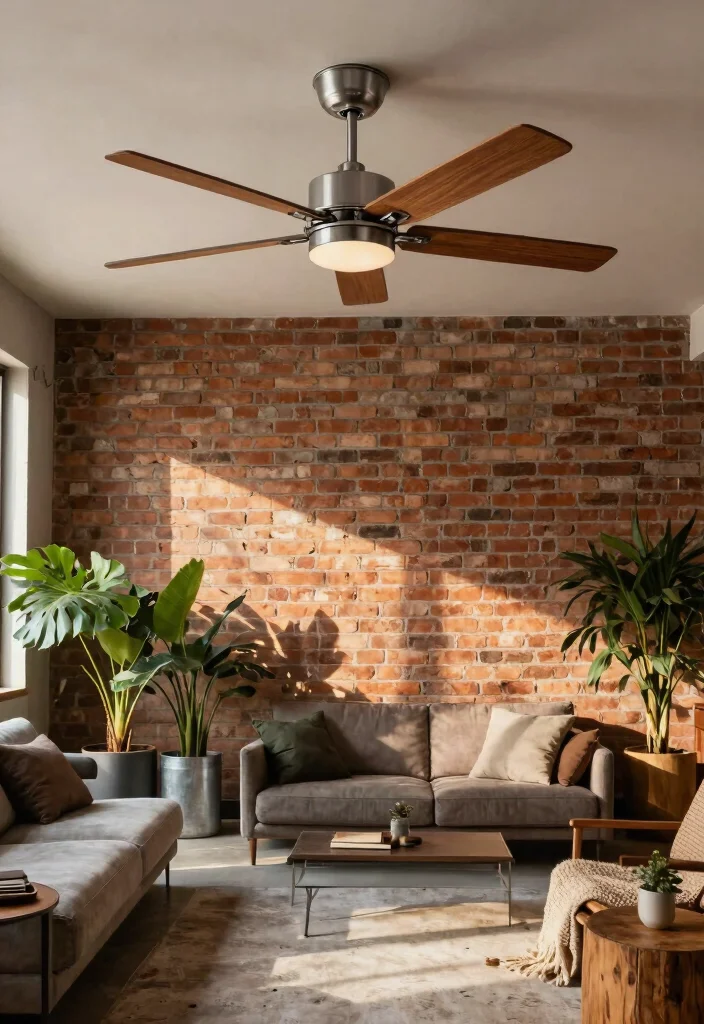 15 Unique Ceiling Fan Concepts That Don't Look Like Every Other House - 6. Industrial Chic 1