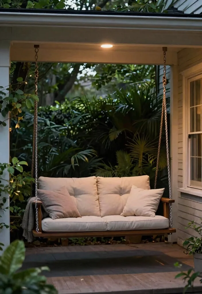 15 Valentine Front Porch Ideas That Don't Look Childish - 13. Unique Outdoor Seating 1