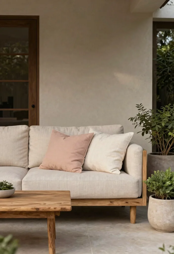 15 Valentine Front Porch Ideas That Don't Look Childish - 3. Neutral Color Palette 1