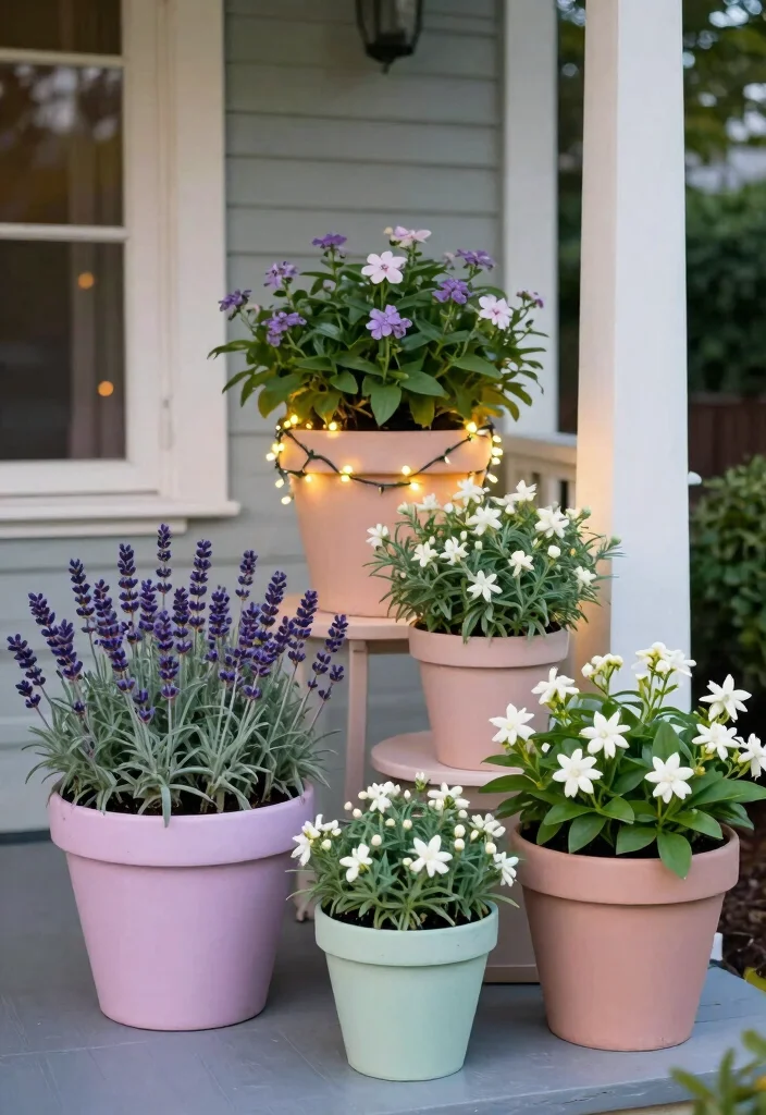 15 Valentine Front Porch Ideas That Don't Look Childish - 7. Potted Plants with Love 1