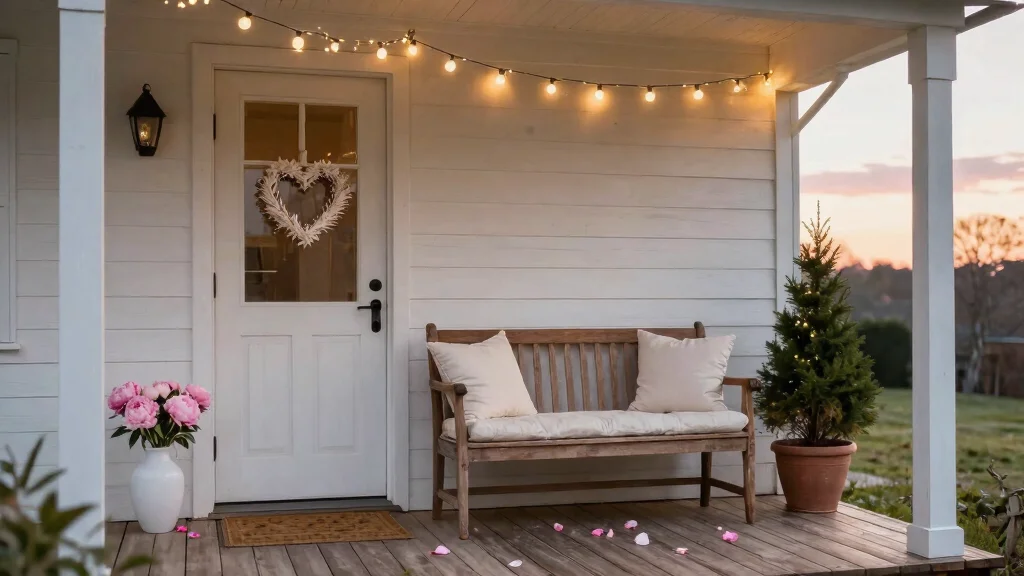 15 Valentine Front Porch Ideas That Don't Look Childish